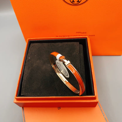 [Bijoux de luxe] BRACELET CLASSIQUE HM CLIC ROUGE ÉMAIL 8 MM