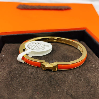 [Bijoux de luxe] BRACELET CLASSIQUE HM CLIC ROUGE ÉMAIL 8 MM