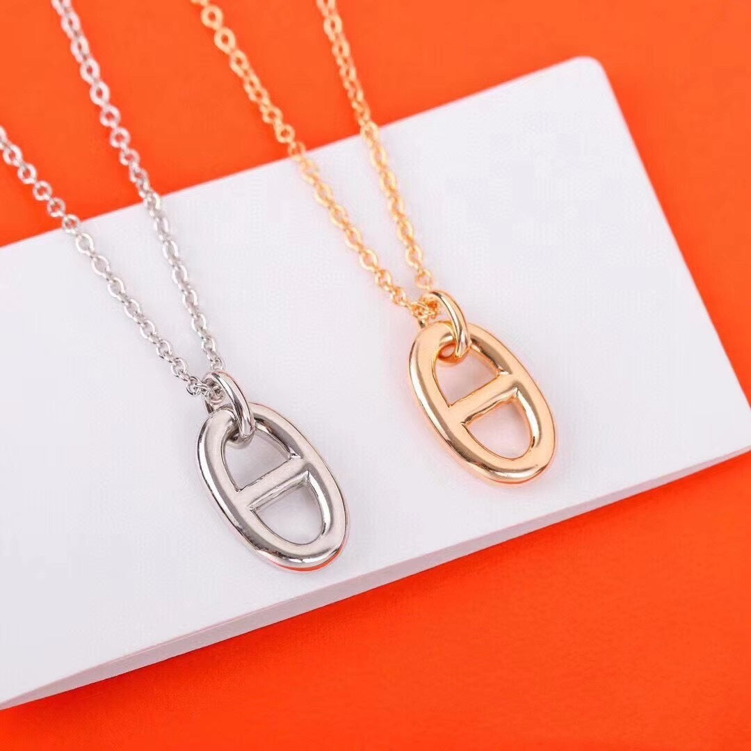 [Bijoux de luxe] Collier nez de cochon HM