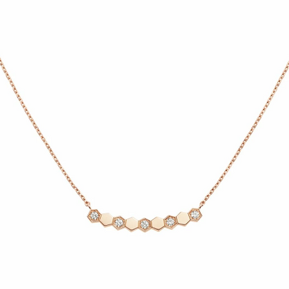 [Luxe Jewelry]BEE MY LOVE DIAMOND NECKLACE