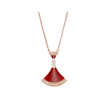 [Bijoux de luxe] COLLIER DREAM CORNALINE DIAMANT