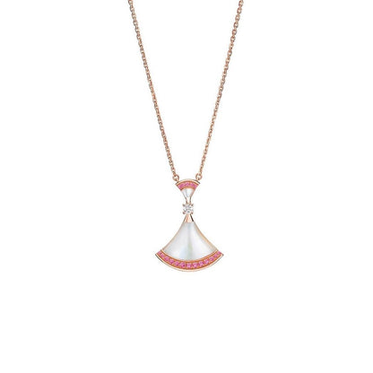 [Luxe Jewelry]DREAM NECKLACE MOP PINK DIAMOND