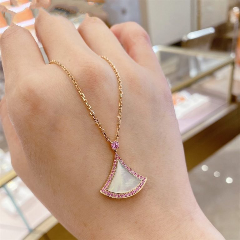 [Luxe Jewelry]DREAM NECKLACE MOP DIAMOND PINK