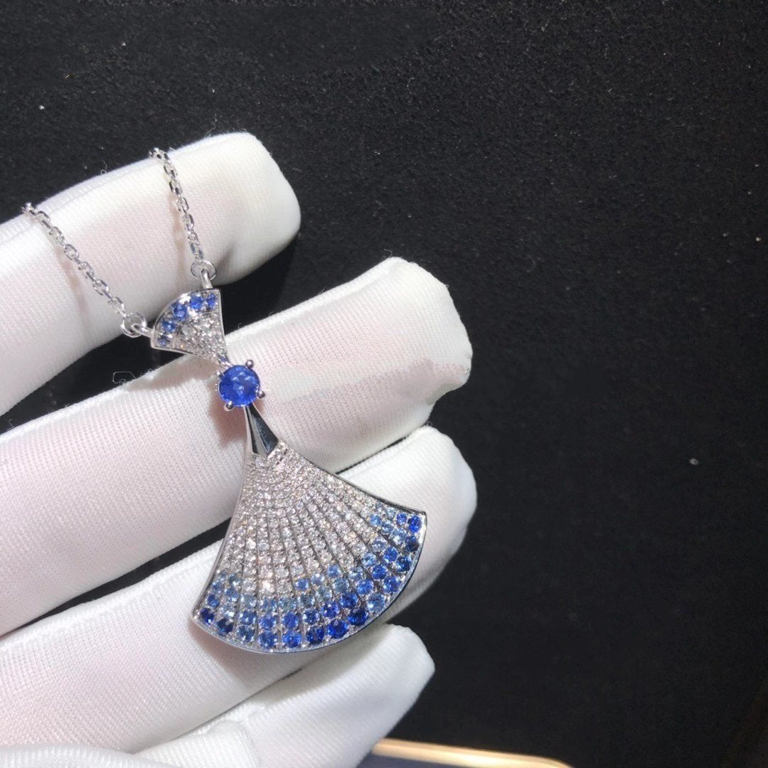 [Luxe Jewelry]DREAM NECKLACE AGATE SILVER DIAMOND