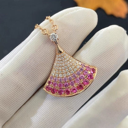[Luxe Jewelry]DREAM NECKLACE PINK GOLD PINK DIAMOND