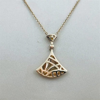 [Luxe Jewelry]DREAM NECKLACE PINK GOLD DIAMOND