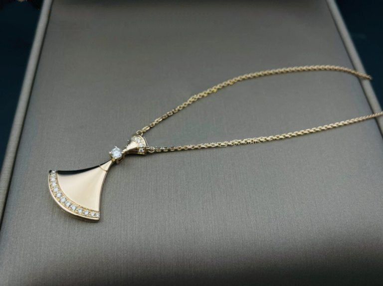 [Luxe Jewelry]DREAM NECKLACE PINK GOLD DIAMOND