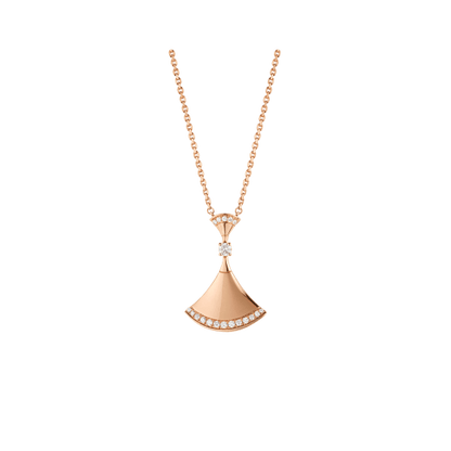 [Luxe Jewelry]DREAM NECKLACE PINK GOLD DIAMOND