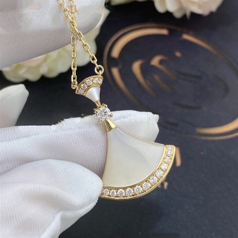 [Luxe Jewelry]DREAM NECKLACE MOP GOLD DIAMOND