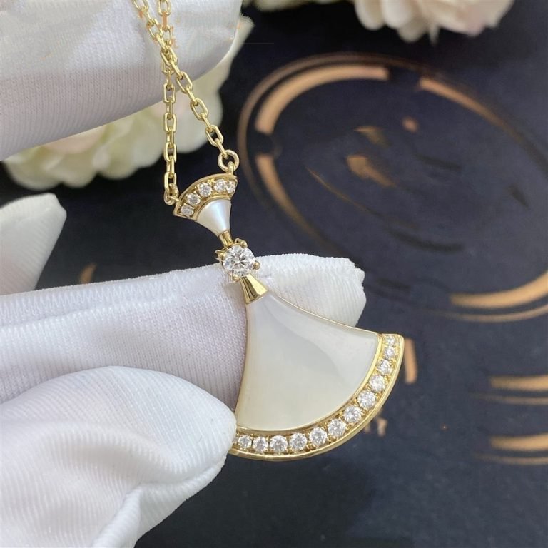 [Luxe Jewelry]DREAM NECKLACE MOP GOLD DIAMOND