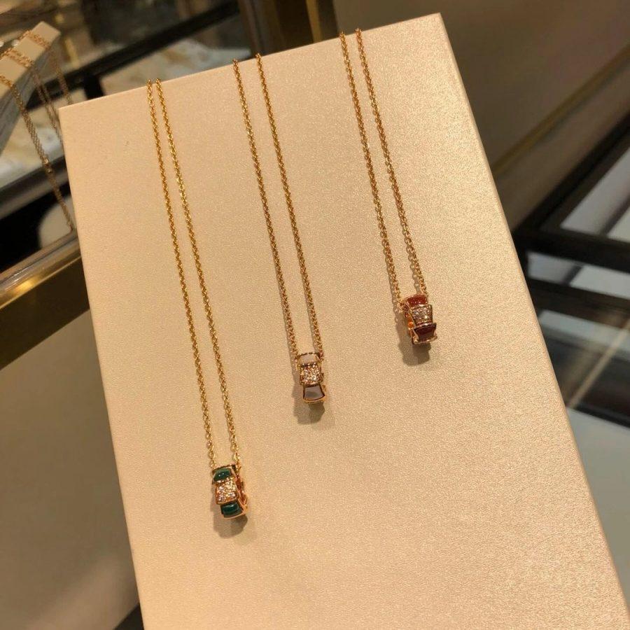 [Luxe Jewelry]SERPENTI PEDANT DIAMOND NECKLACE
