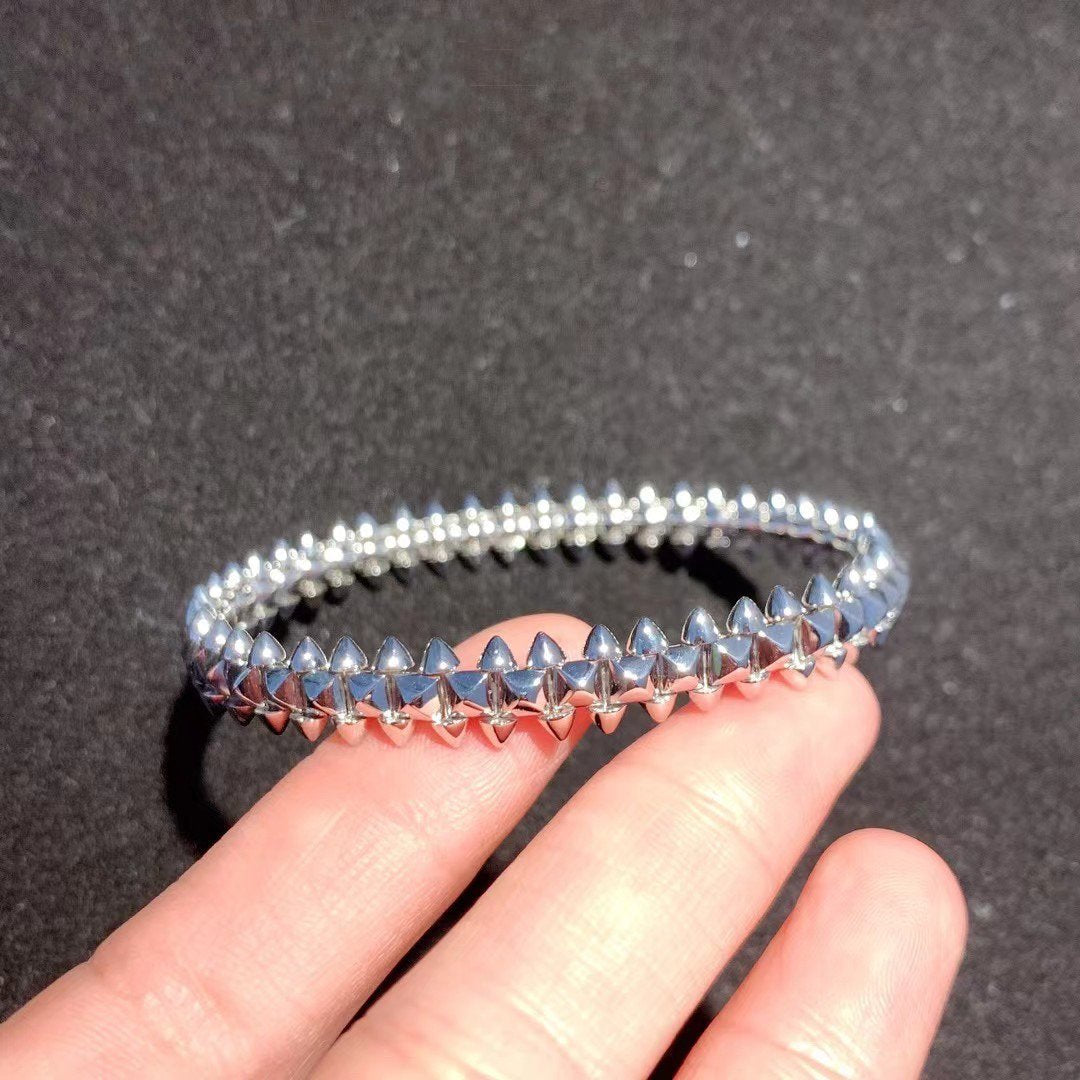 [Bijoux de luxe]BRACELET CLASH EN ARGENT