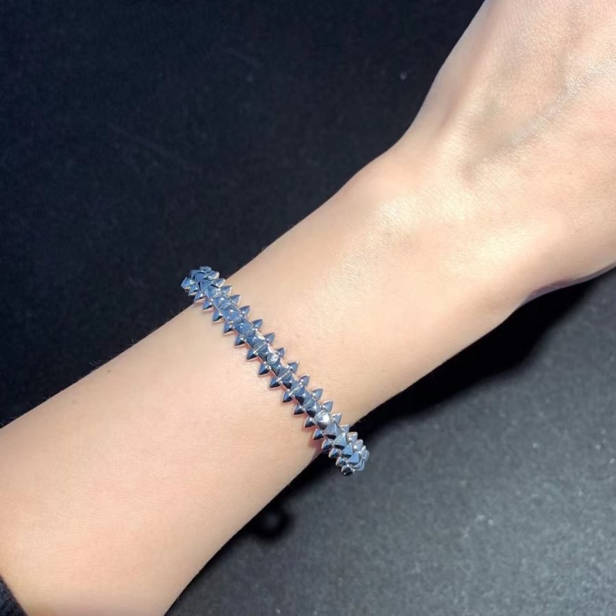[Bijoux de luxe]BRACELET CLASH EN ARGENT
