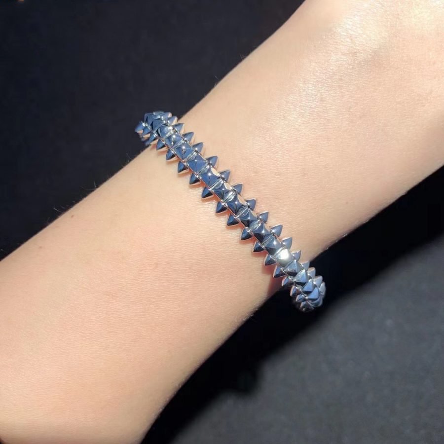 [Bijoux de luxe]BRACELET CLASH EN ARGENT