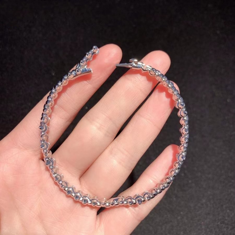 [Bijoux de luxe]BRACELET CLASH EN ARGENT