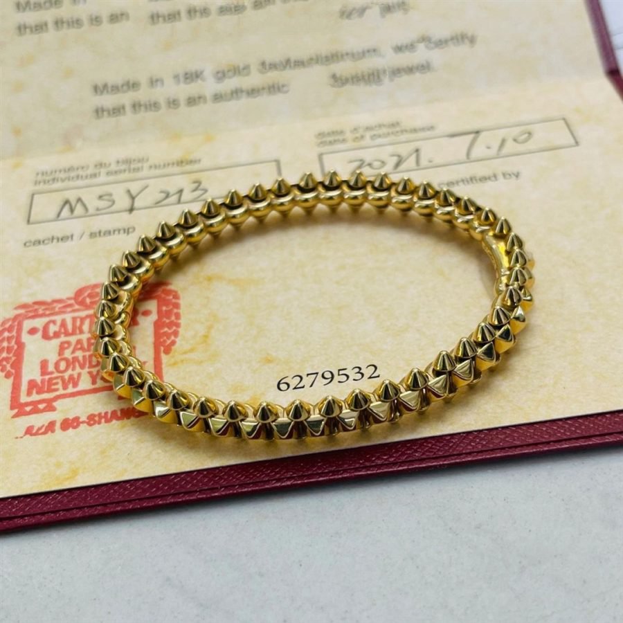 [Bijoux de luxe]BRACELET CLASH OR