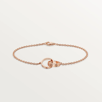[Luxe Jewelry]LOVE BRACELET DOUBLE RING