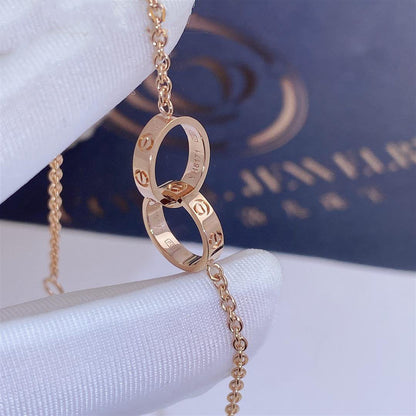 [Luxe Jewelry]LOVE BRACELET DOUBLE RING