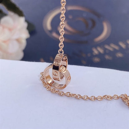 [Luxe Jewelry]LOVE BRACELET DOUBLE RING