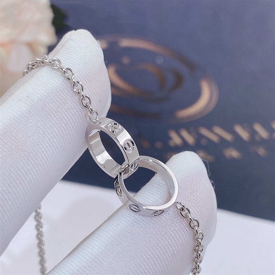 [Luxe Jewelry]LOVE BRACELET DOUBLE RING