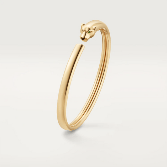 [Bijoux de luxe] Bracelet ouvert en or Panthère