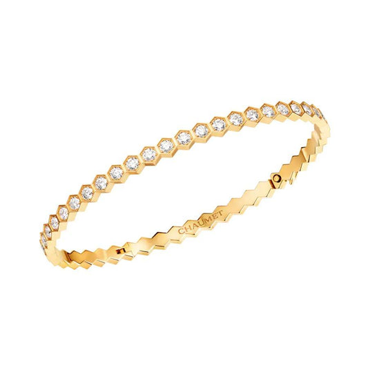 [Luxe Jewelry]BEE LOVE GOLD BRACELET FULL DIAMOND