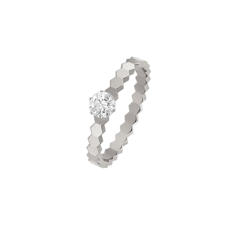 [Bijoux de luxe] BAGUE ABEILLE AMOUR ARGENT 1 DIAMANT