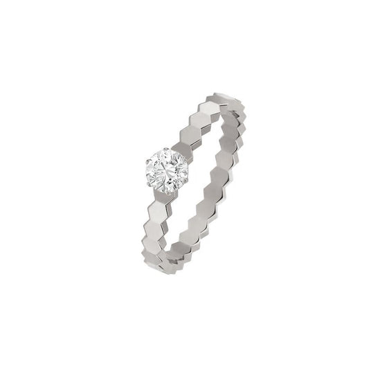 [Bijoux de luxe] BAGUE ABEILLE AMOUR ARGENT 1 DIAMANT