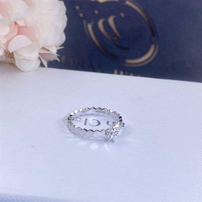 [Bijoux de luxe] BAGUE ABEILLE AMOUR ARGENT 1 DIAMANT