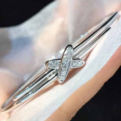[Luxe Jewelry]JEUX DE BRACELET SILVER DIAMONDS