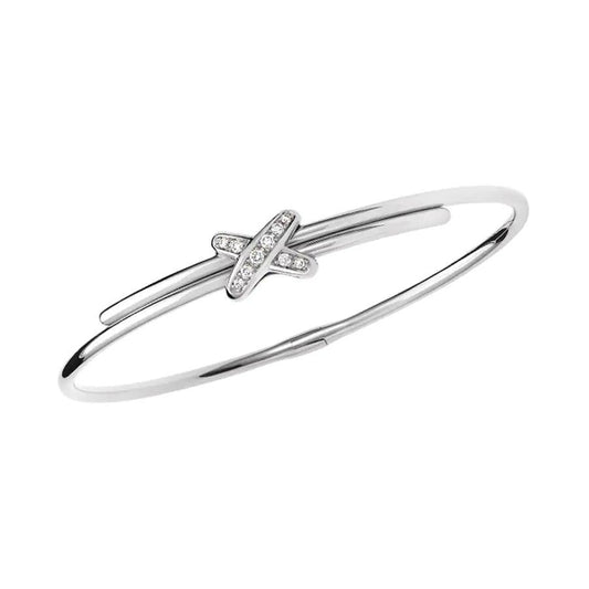 [Luxe Jewelry]JEUX DE BRACELET SILVER DIAMONDS