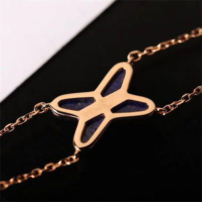 [Luxe Jewelry]Hollow Design Four-Leaf Clover Flower Shape Ring
