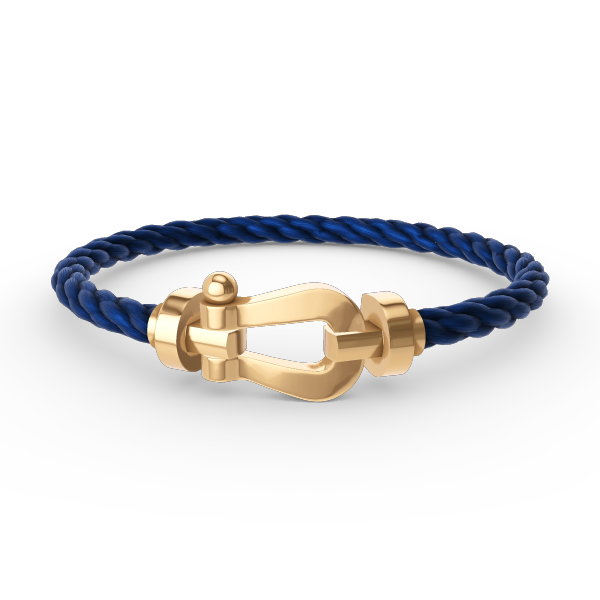[Bijoux de luxe] BRACELET FORCE LARGE FER À CHEVAL SANS DIAMANT OR