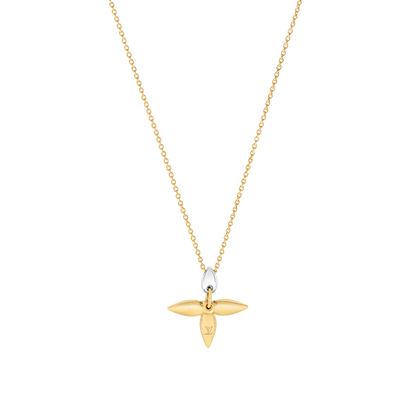 [Bijoux de luxe]Collier pendentif Louisette en or