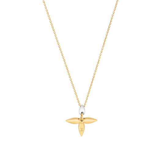 [Bijoux de luxe]Collier pendentif Louisette en or