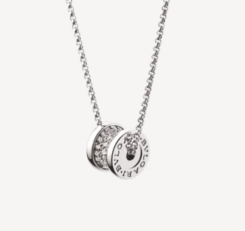 [Luxe Jewelry]ZERO 1 SILVER DIAMOND NECKLACE