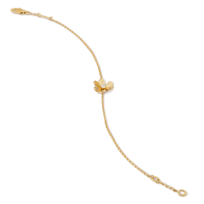 [Luxe Jewelry]FRIVOLE GOLD FLOWER BRACELET