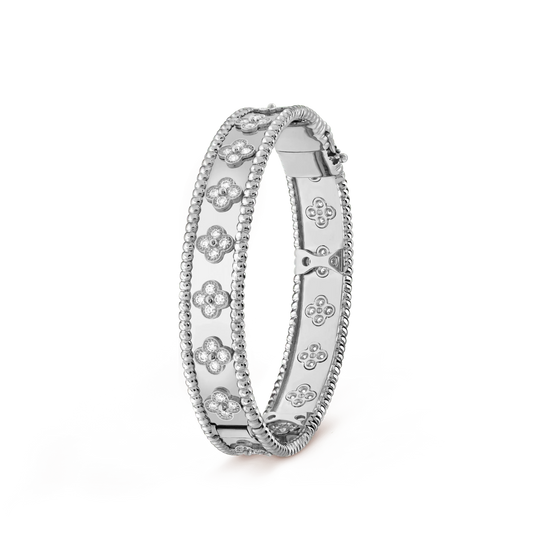 [Luxe Jewelry]CLOVER BRACELET 8MM DIAMONDS