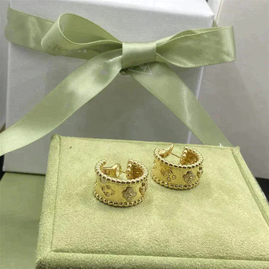 [Luxe Jewelry]PERLEE DIAMOND EARRINGS