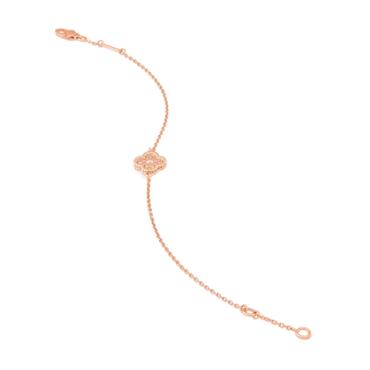[Bijoux de luxe] Bracelet fleur unique en trèfle