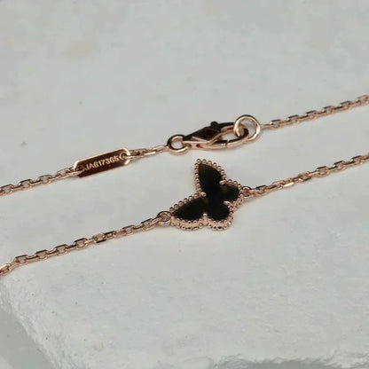 [Bijoux de luxe] BRACELET PAPILLON ONYX