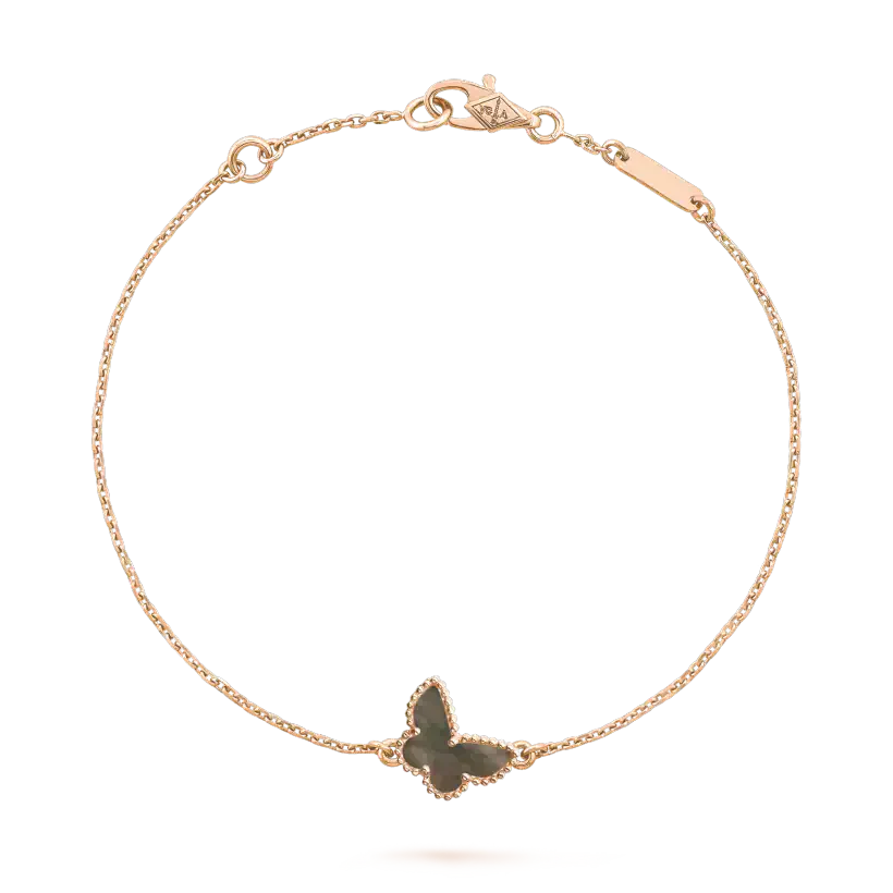[Bijoux de luxe] BRACELET PAPILLON ONYX