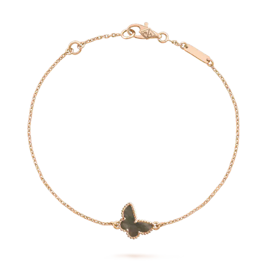 [Bijoux de luxe] BRACELET PAPILLON ONYX