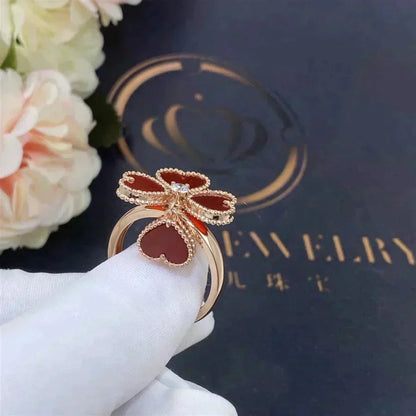 [Bijoux de luxe] BAGUE Mélilot CORNALINE
