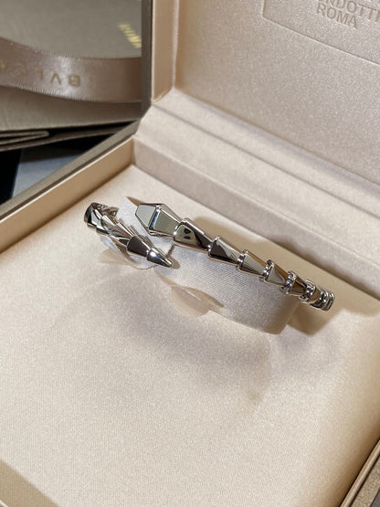 [Luxe Jewelry]SERPENTI VIPER SILVER BRACELET