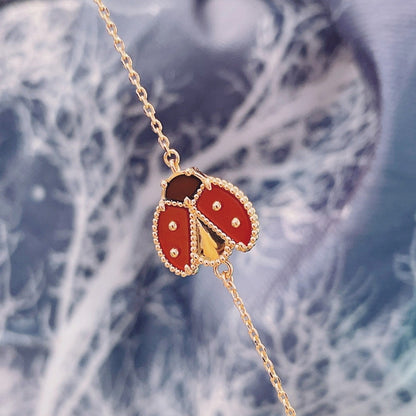 [Bijoux de luxe] BRACELET LUCKY SPRING 1 MOTIF OR ROSE