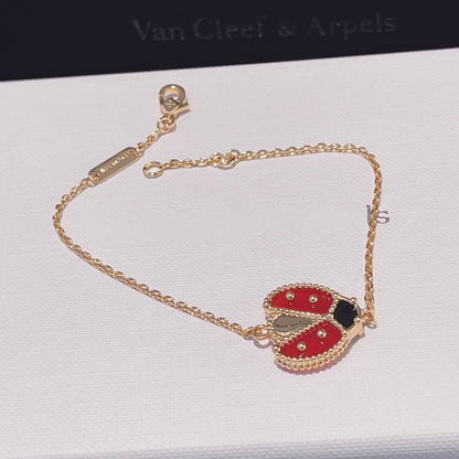 [Bijoux de luxe] BRACELET LUCKY SPRING 1 MOTIF OR ROSE