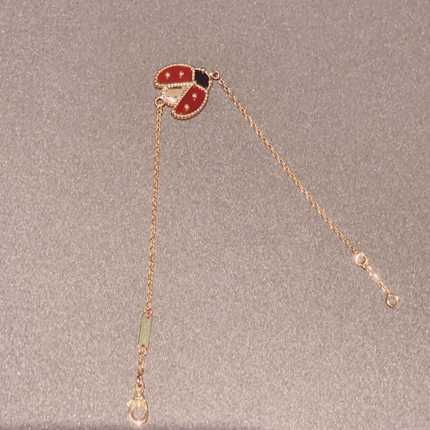 [Bijoux de luxe] BRACELET LUCKY SPRING 1 MOTIF OR ROSE