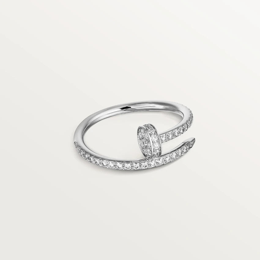 [Luxe Jewelry]JUSTE RING 1.8MM SILVER DIAMONDS